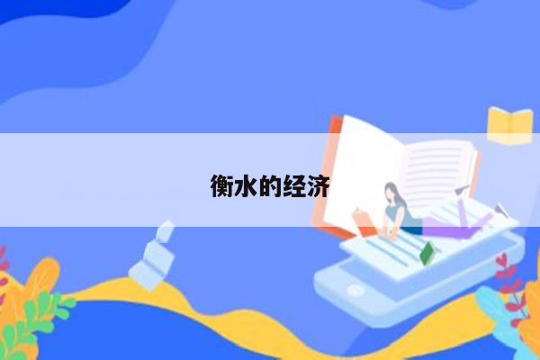 衡水的经济